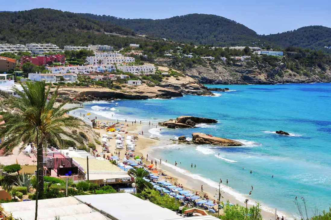 Cala Tarida - A Beautiful Beach on the West Coast of Ibiza