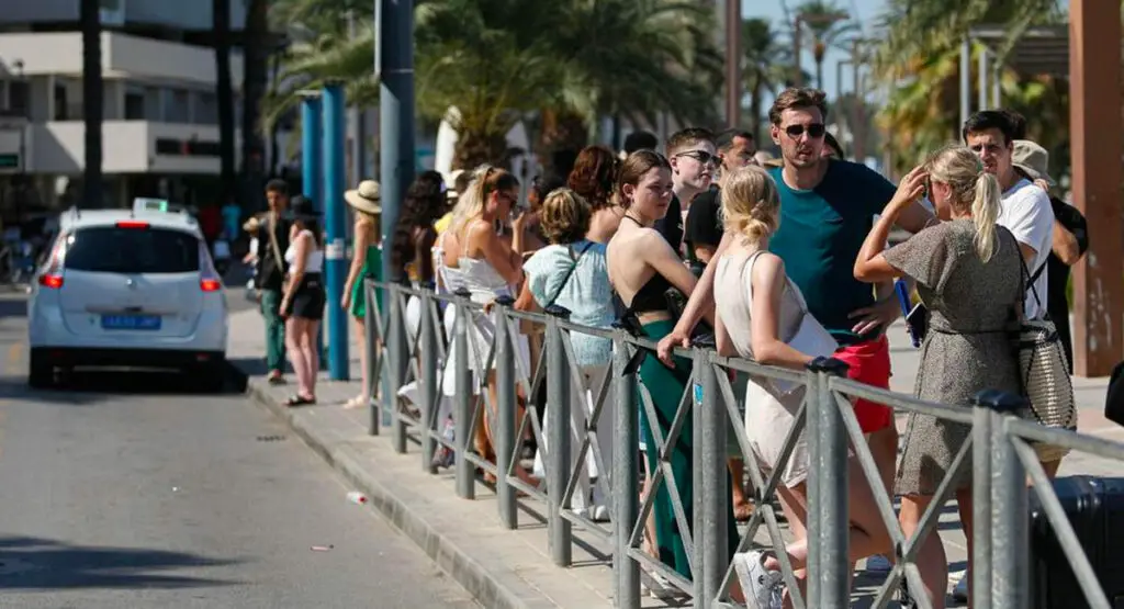 Taxi Queue in Ibiza