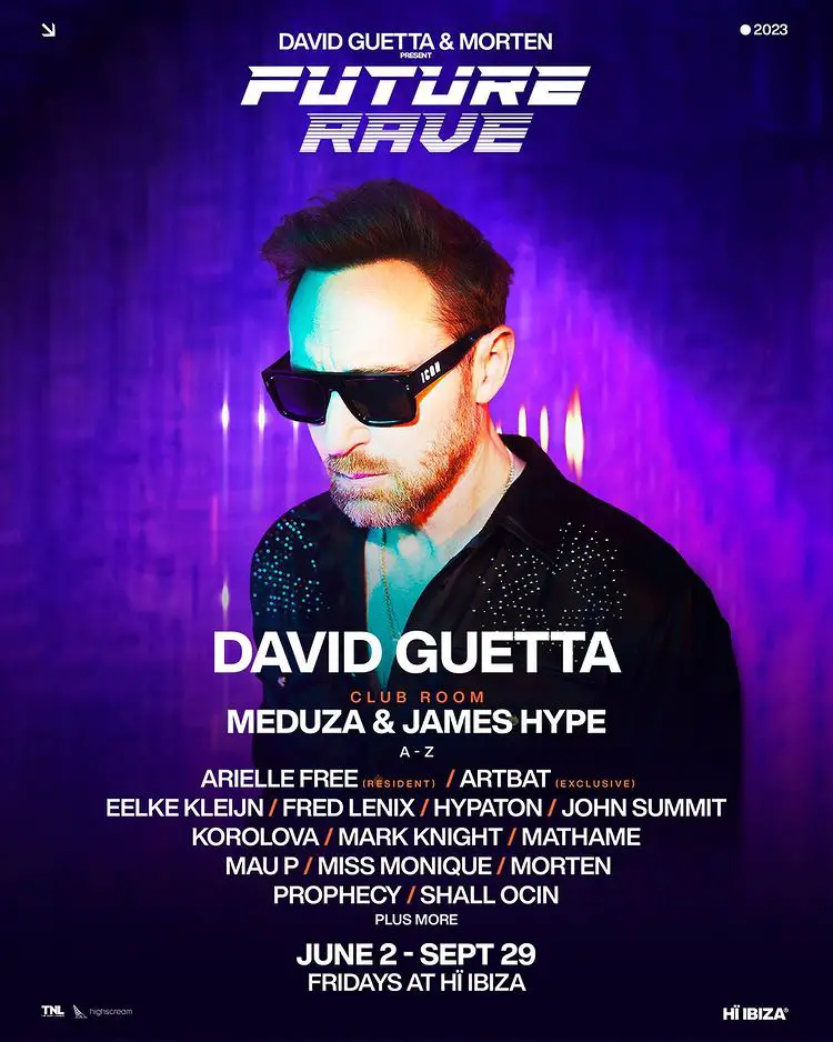 David Guetta - Future Rave Line-Up