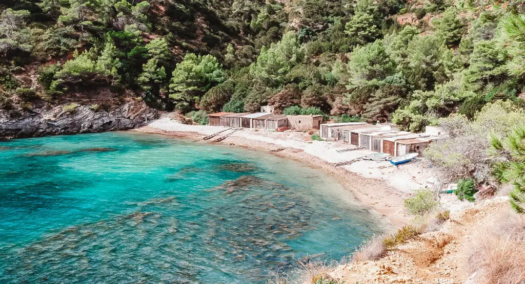 Cala Llentrisca: Untouched Serenity