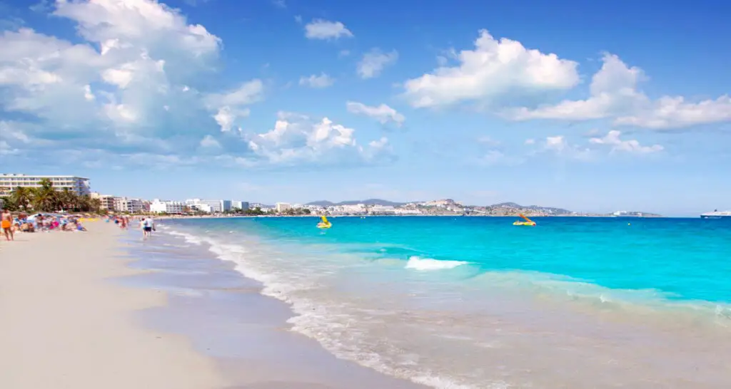 Unveiling Playa d'en Bossa: The Island's Premier Sandy Haven and Tourist Attraction