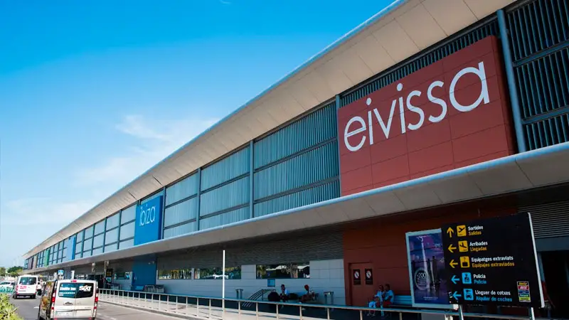 Passenger Damages Ibiza Airport Door in Outburst