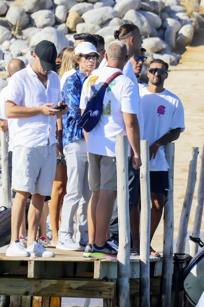 Mick Jagger and Leonardo DiCaprio Vacation in Ibiza