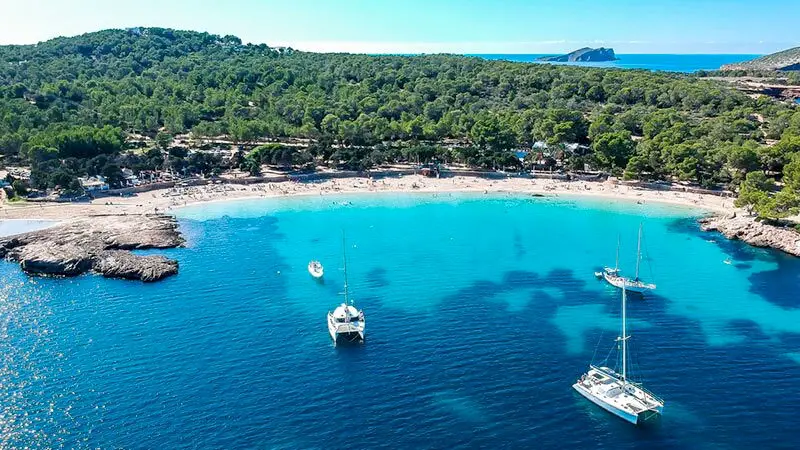Best Beaches in Ibiza - Cala Bassa