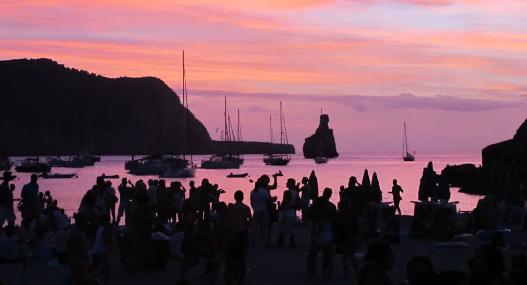 Benirràs drum party ban ignored by tour operators as VIP packages exploit Ibiza's iconic ritual without warning of sanctions.