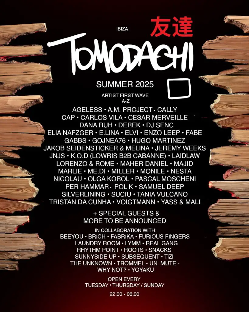 Tomodachi Ibiza Club Brings Connection Back to the Dancefloor