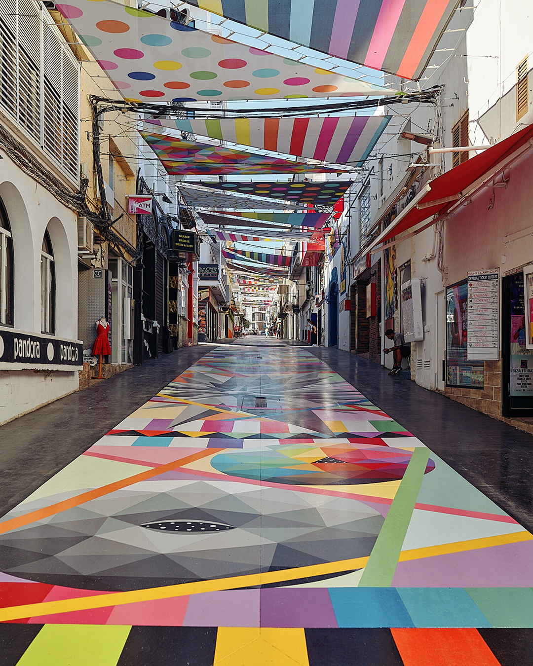 Okuda’s “Rainbow Walk”