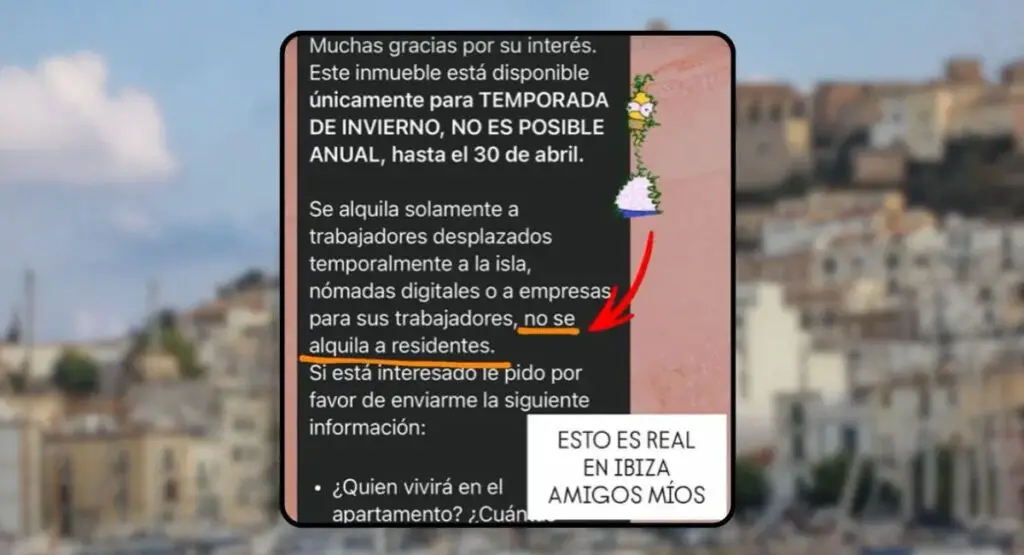“Not For You”: Foreigners Only Rentals In Ibiza Outrage Locals
